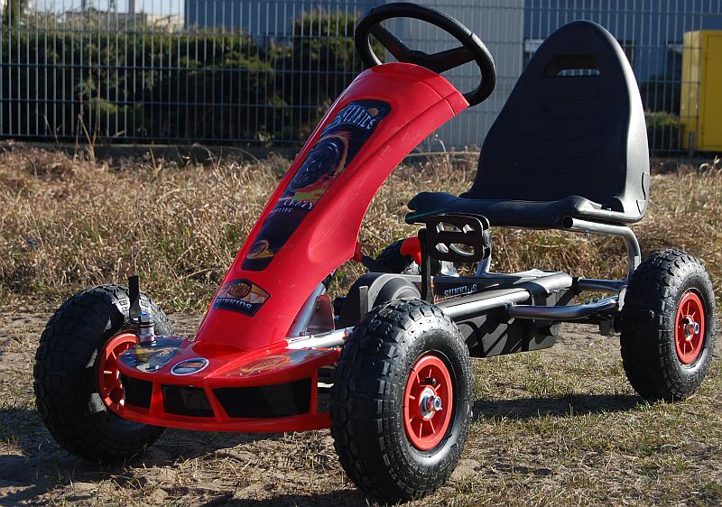 WIELKI GOKART NA PEDAŁY FORMUŁA, POMP KOŁA/F-618 - obrazek 4