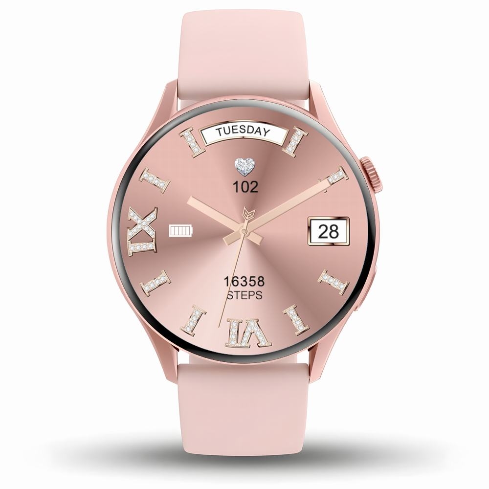Smartwatch Gravity Różowe Złoto Pasek + Bransoleta GT11-5 - obrazek 7