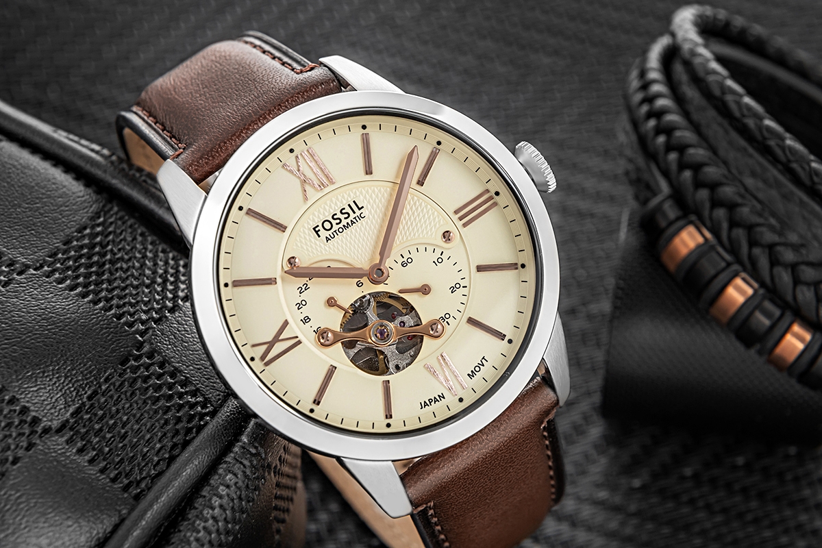 Zegarek Męski FOSSIL Townsman Automatic ME3266 + BOX - obrazek 5