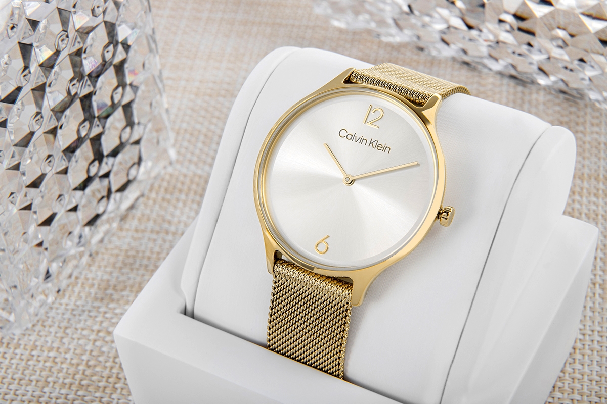 Zegarek Damski CALVIN KLEIN Timeless Mesh 25200003 + BOX - obrazek 5