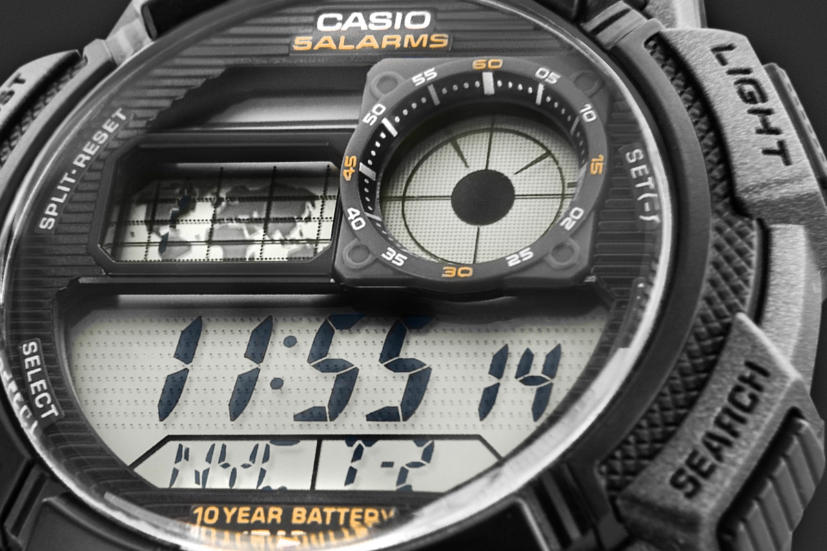 Zegarek Męski CASIO AE-1000W-1AVDF + BOX - obrazek 5
