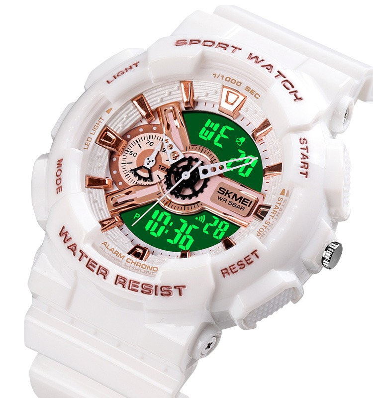 Zegarek Damski Skmei 1688WT+ BOX - obrazek 7