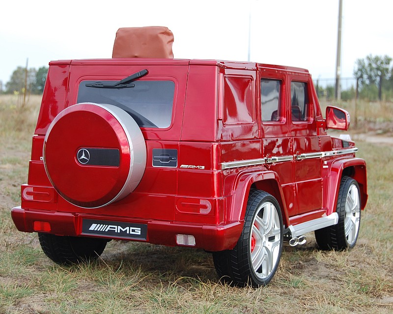MERCEDES G63 AMG DWA SILNIKI, OTWIERA DRZWI MOCNY, MIĘKKIE KOŁA/HL168 - obrazek 12