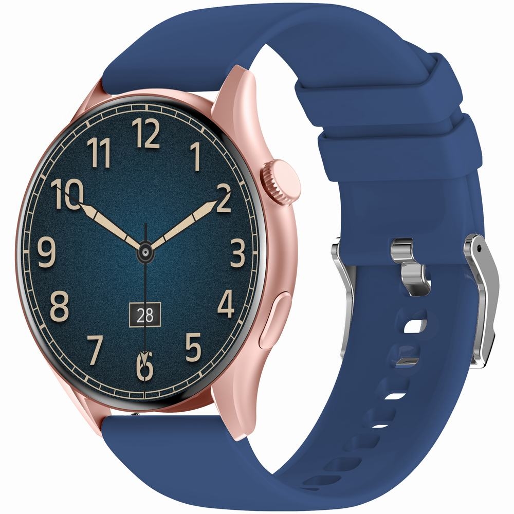 Smartwatch Gravity Różowe Złoto Pasek + Bransoleta GT11-6 - obrazek 4