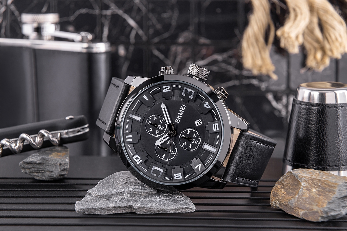 Zegarek Męski Skmei 1309BK + BOX - obrazek 5