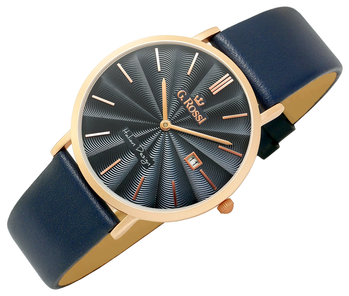 Zegarek Męski G.ROSSI 10853A-6F3 + BOX - obrazek 3