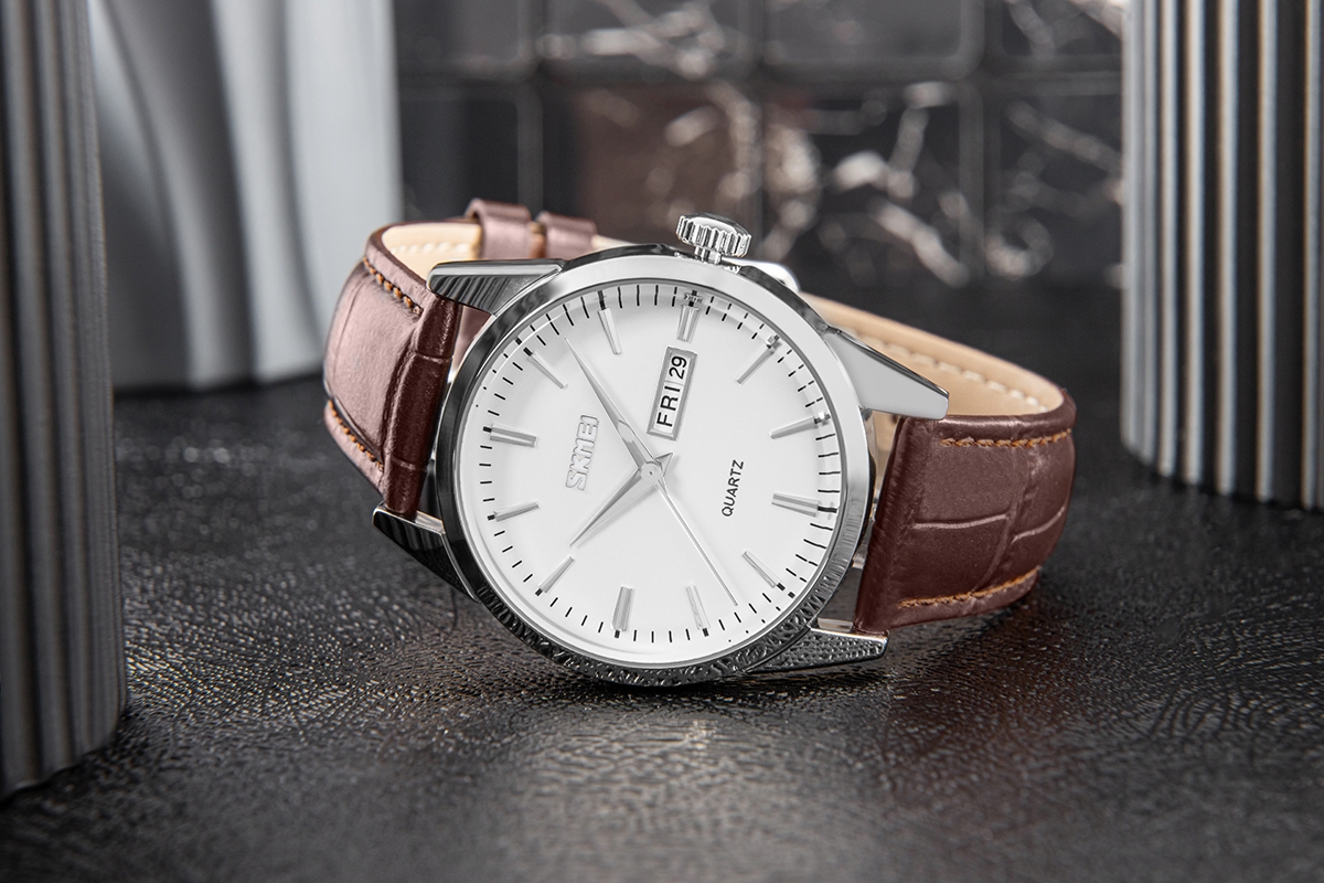 Zegarek Męski Skmei 9073SIWTB + BOX - obrazek 6
