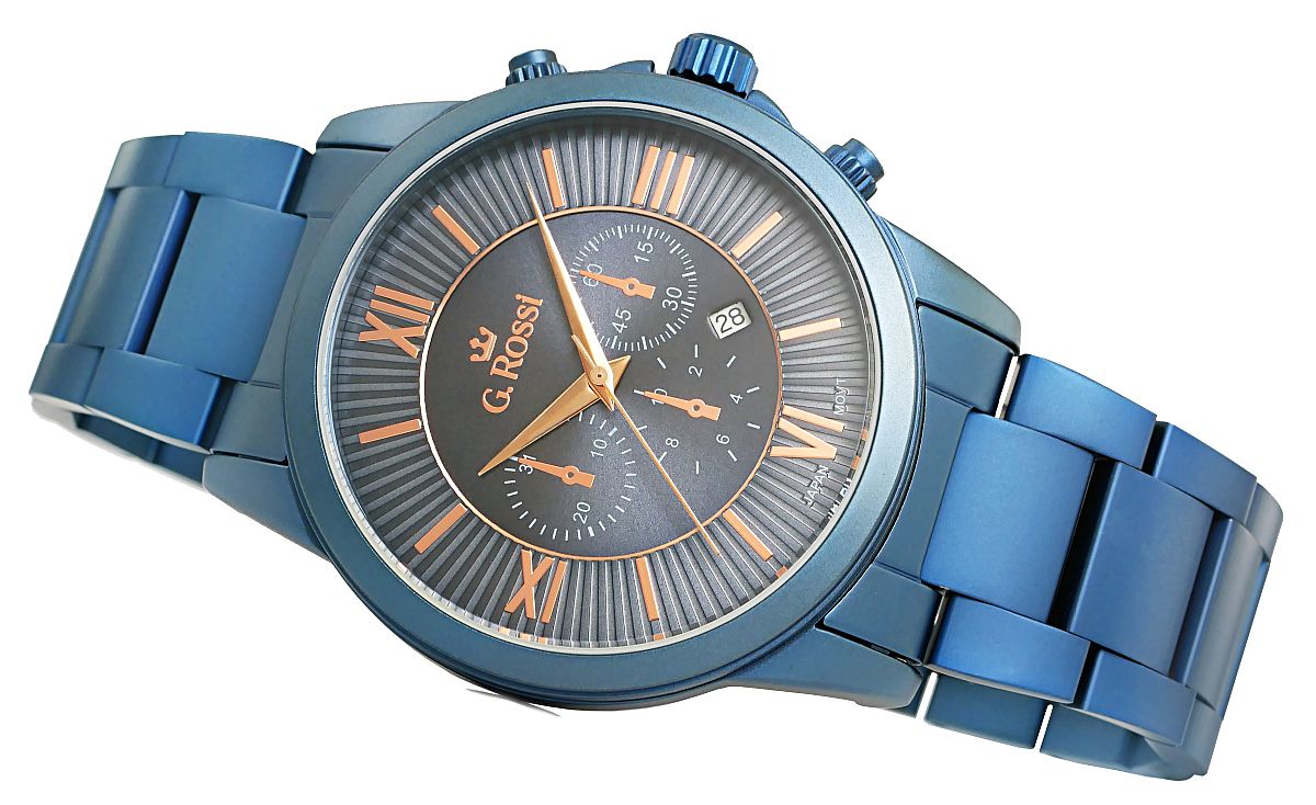 Zegarek Męski G.Rossi 6846B-6F3 + BOX - obrazek 2