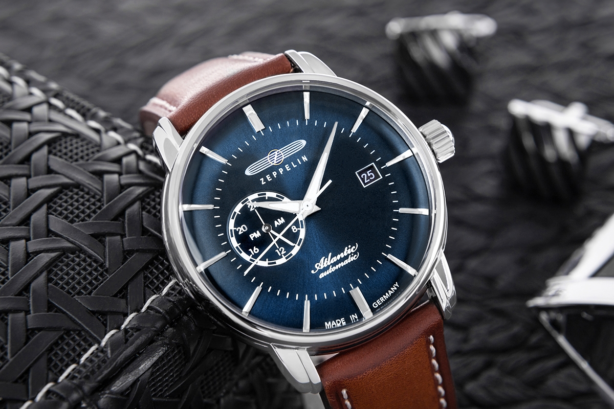 Zegarek Męski ZEPPELIN Atlantic Automatic 8470-3 + BOX - obrazek 5