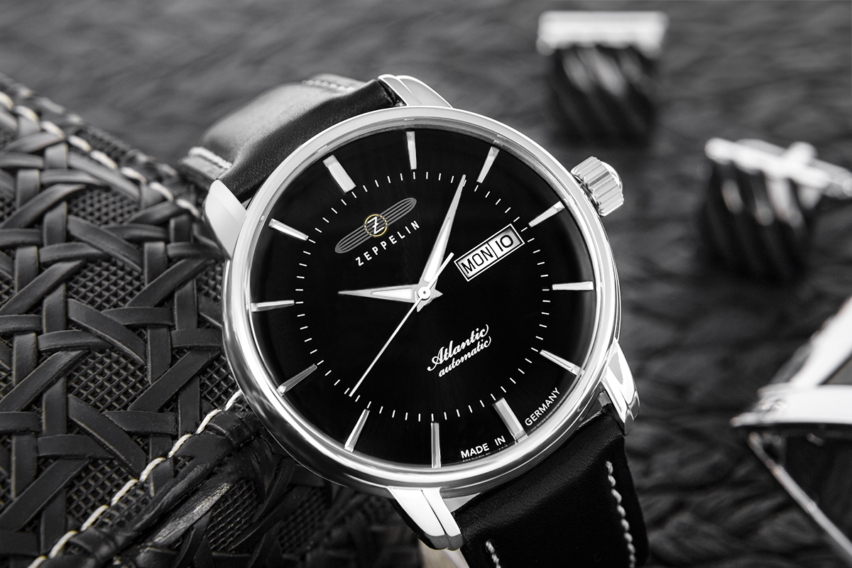 Zegarek Męski ZEPPELIN Atlantic Automatic 8466-2 + BOX - obrazek 5