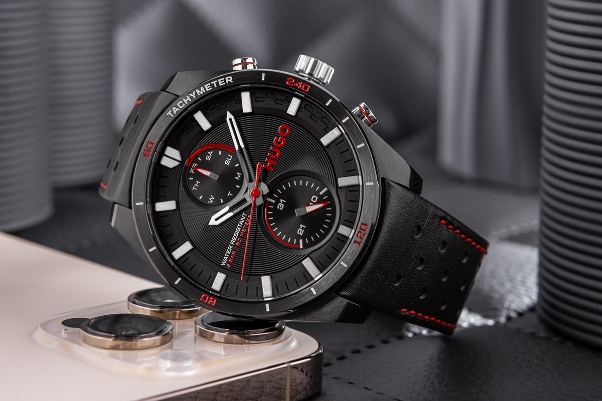 Zegarek Męski HUGO Fast 1530370 + BOX - obrazek 3