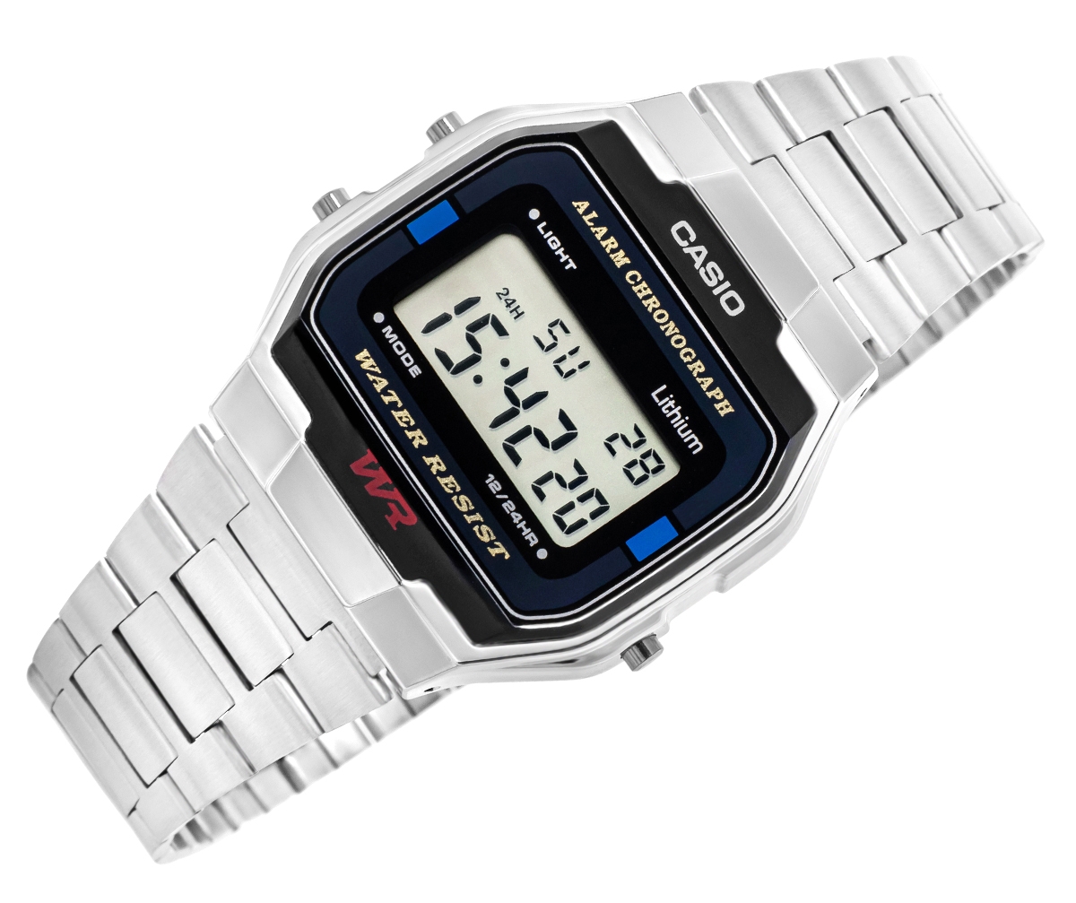 Zegarek CASIO A163WA-1QES Unisex + BOX - obrazek 2