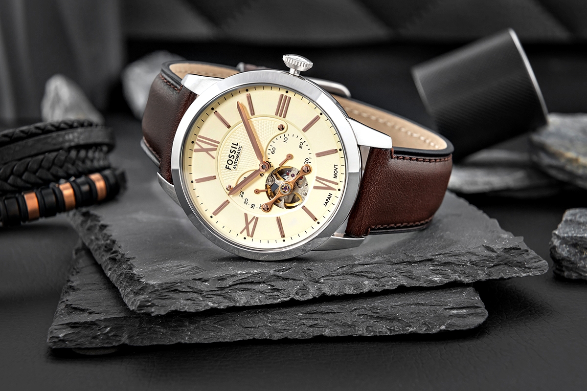 Zegarek Męski FOSSIL Townsman Automatic ME3266 + BOX - obrazek 6
