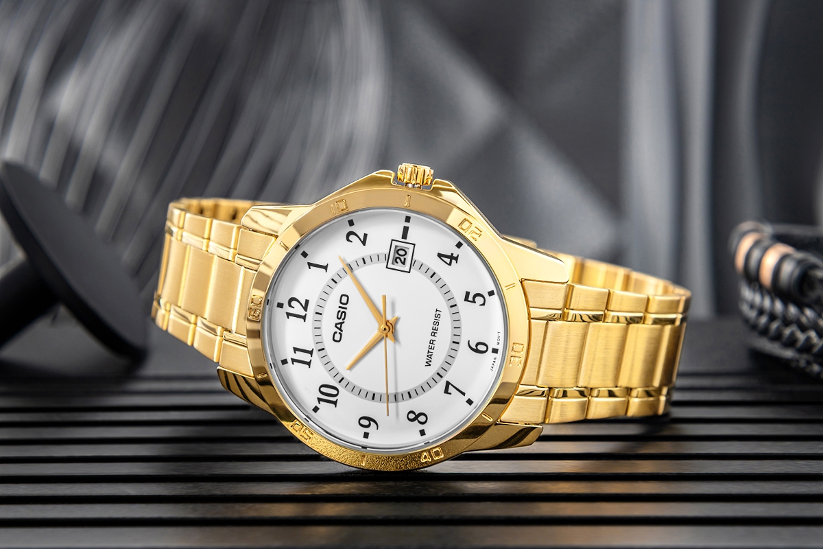 Zegarek Męski CASIO MTP-V004G-7BUDF + BOX - obrazek 6