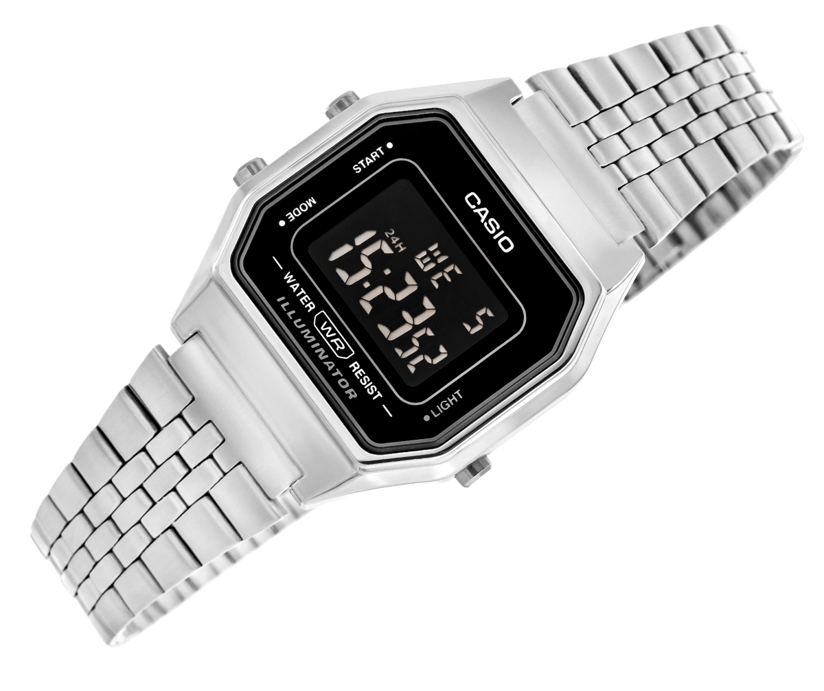 Zegarek Damski CASIO Vintage LA680WA-1BDF + BOX - obrazek 3