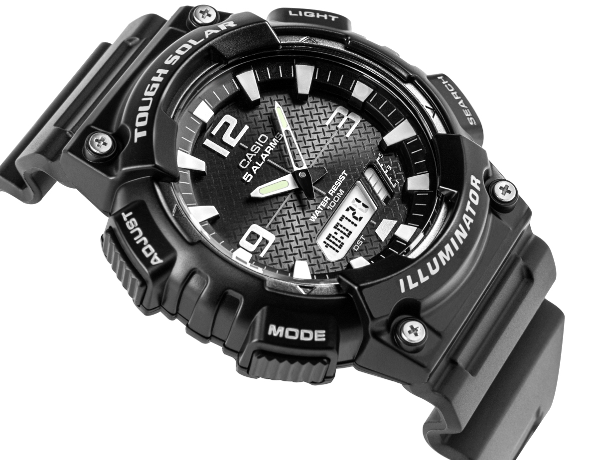 Zegarek Męski CASIO SOLAR AQ-S810W-1AVEF + BOX - obrazek 3