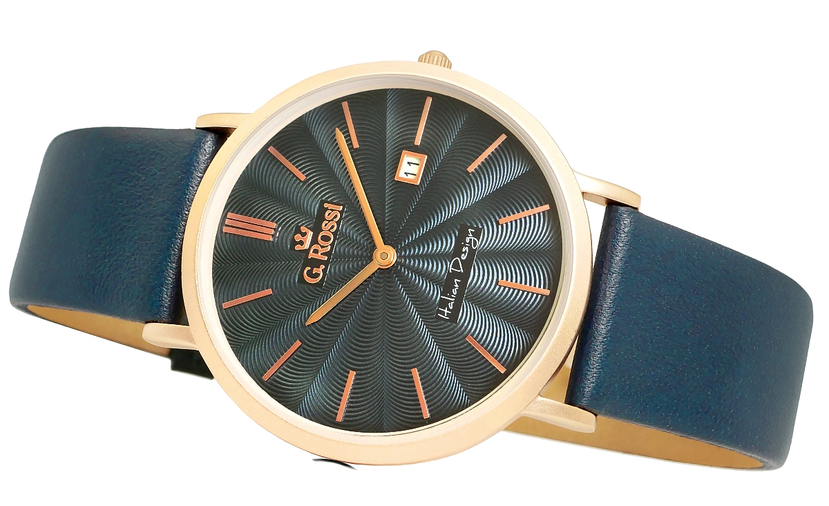 Zegarek Męski G.ROSSI 10853A-6F3 + BOX - obrazek 4