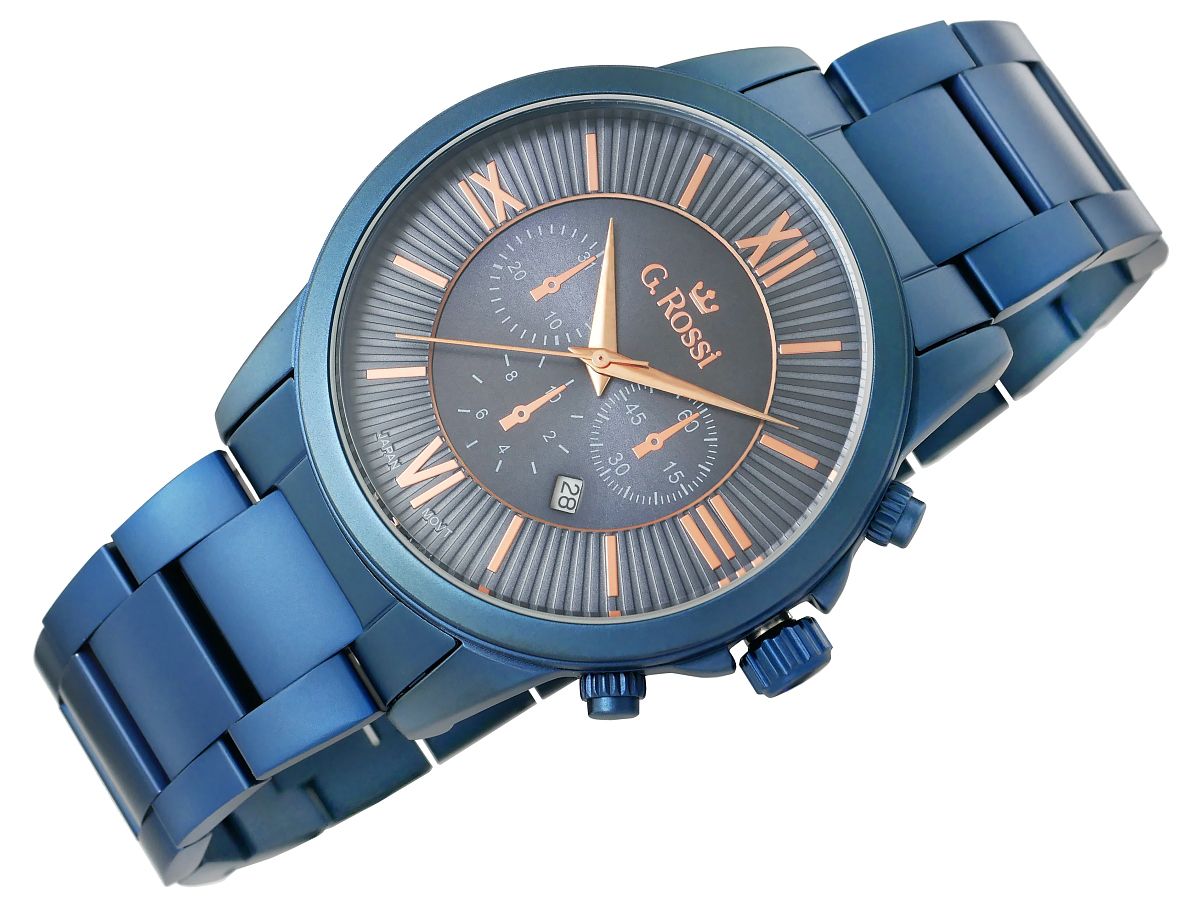 Zegarek Męski G.Rossi 6846B-6F3 + BOX - obrazek 3