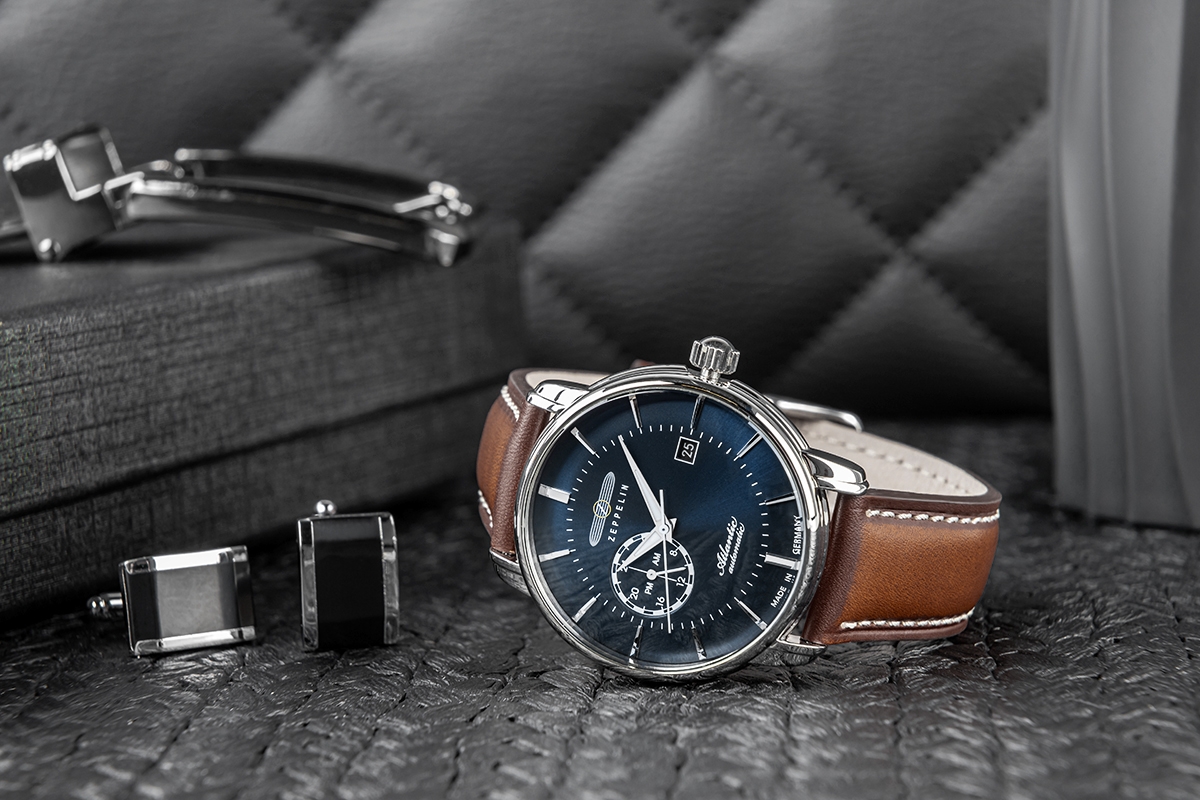 Zegarek Męski ZEPPELIN Atlantic Automatic 8470-3 + BOX - obrazek 6