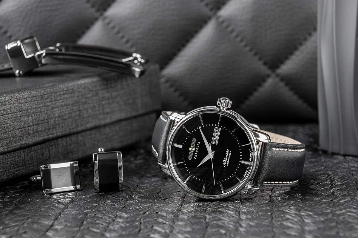 Zegarek Męski ZEPPELIN Atlantic Automatic 8466-2 + BOX - obrazek 6