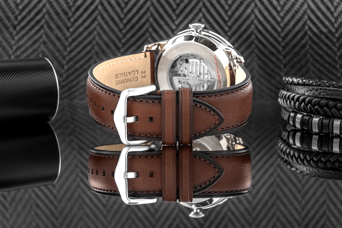 Zegarek Męski FOSSIL Townsman Automatic ME3266 + BOX - obrazek 7
