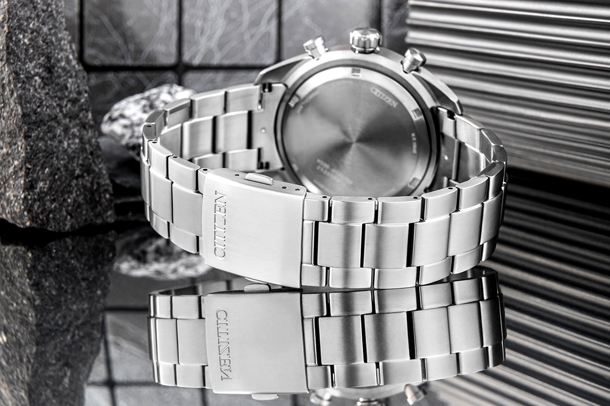 Zegarek Męski CITIZEN Super Titanium Eco-Drive AT2480-81L + BOX - obrazek 7