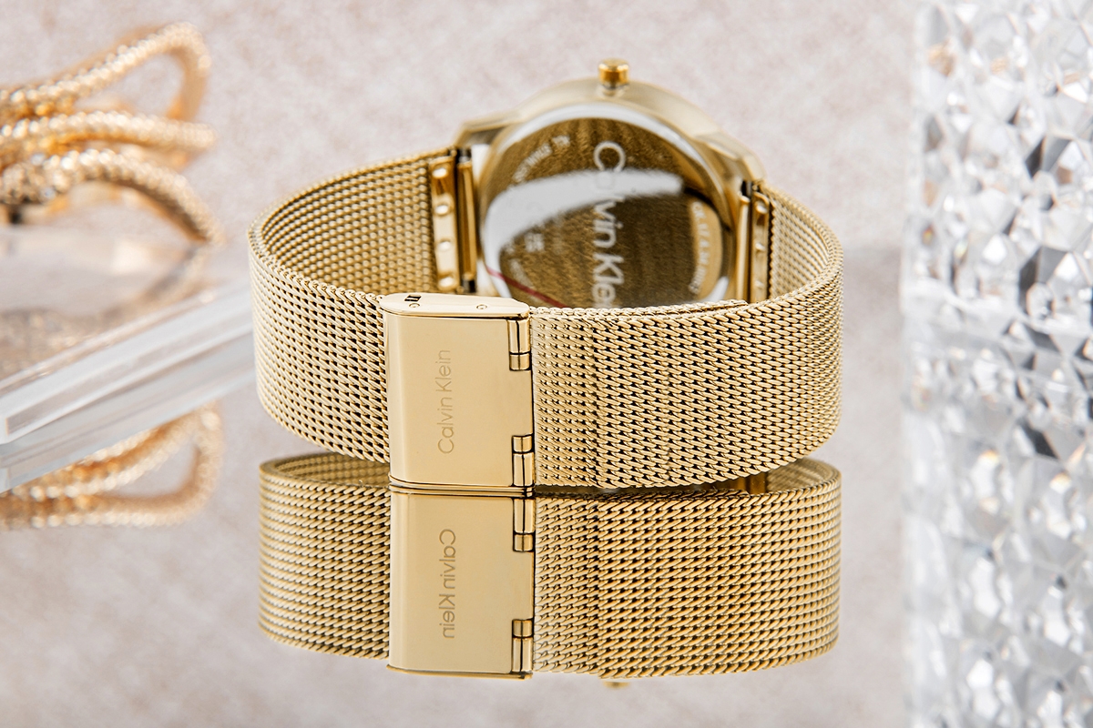 Zegarek Damski CALVIN KLEIN Iconic Mesh 25200034 + BOX - obrazek 7