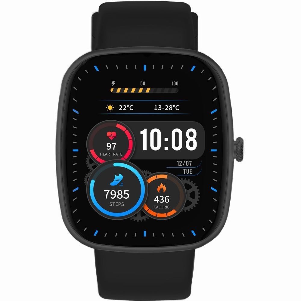 Smartwatch Gravity Czarny 2 Paski GT18-9 - obrazek 2
