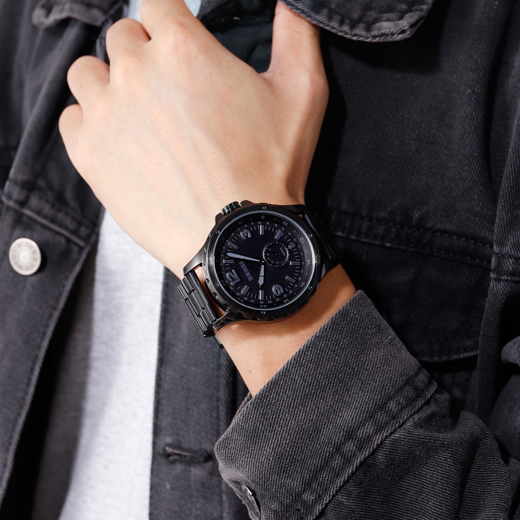Zegarek Męski Skmei 1513BK + BOX - obrazek 3