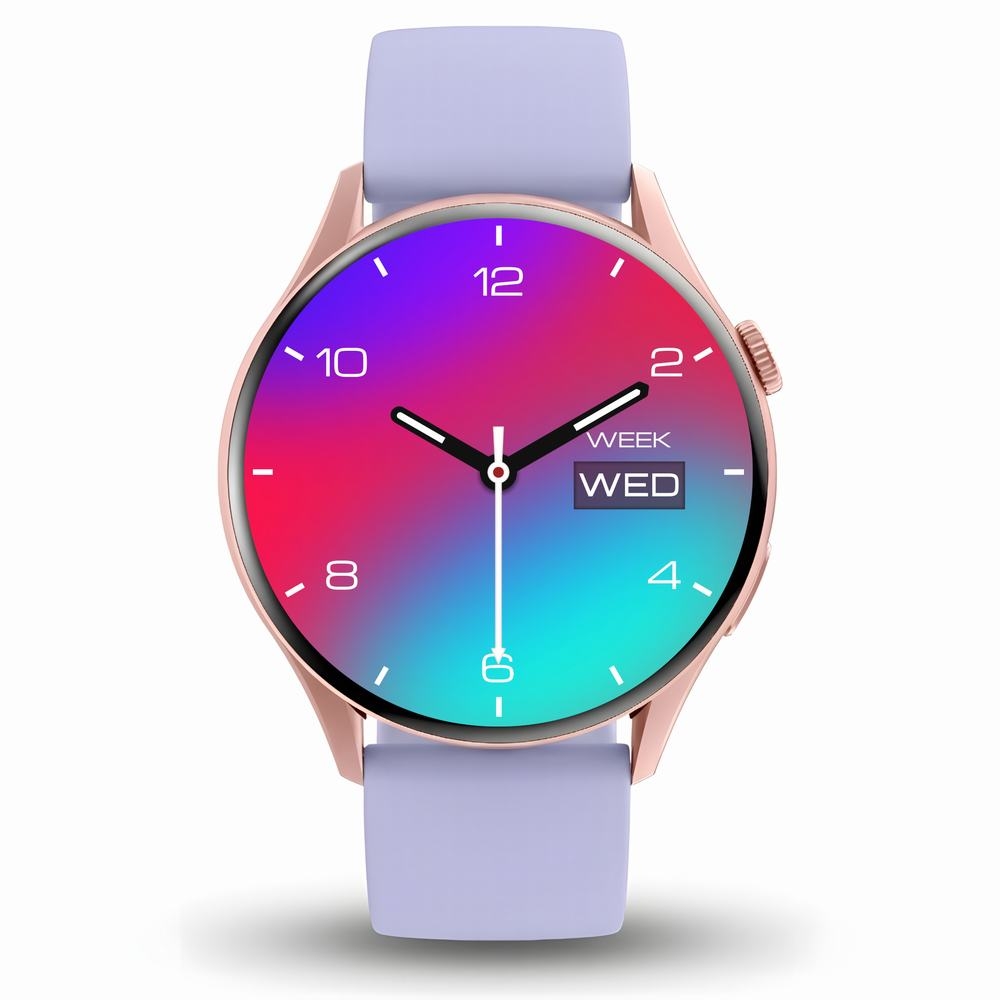 Smartwatch Gravity Różowe Złoto Pasek + Bransoleta GT11-7 - obrazek 7