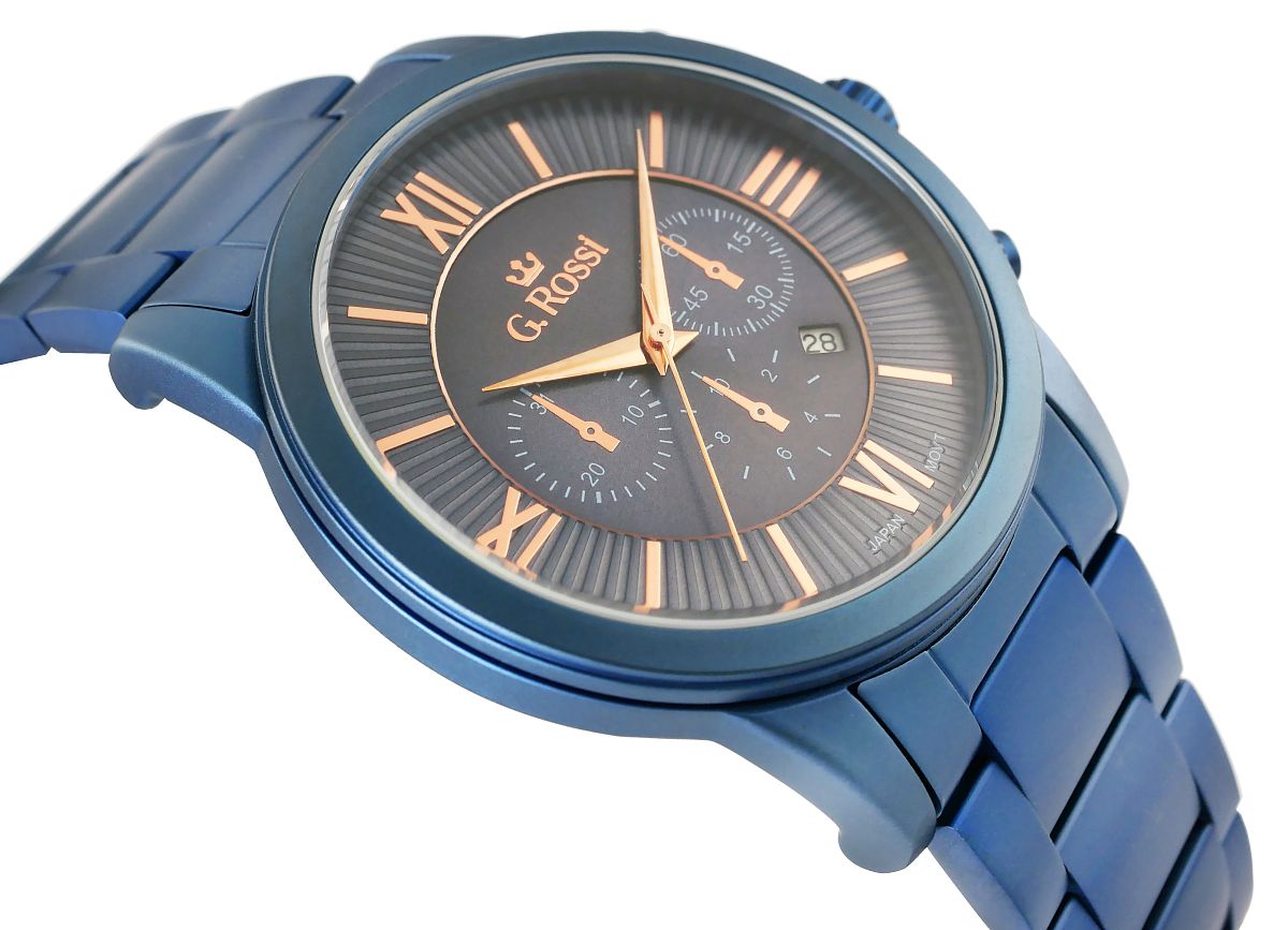 Zegarek Męski G.Rossi 6846B-6F3 + BOX - obrazek 4