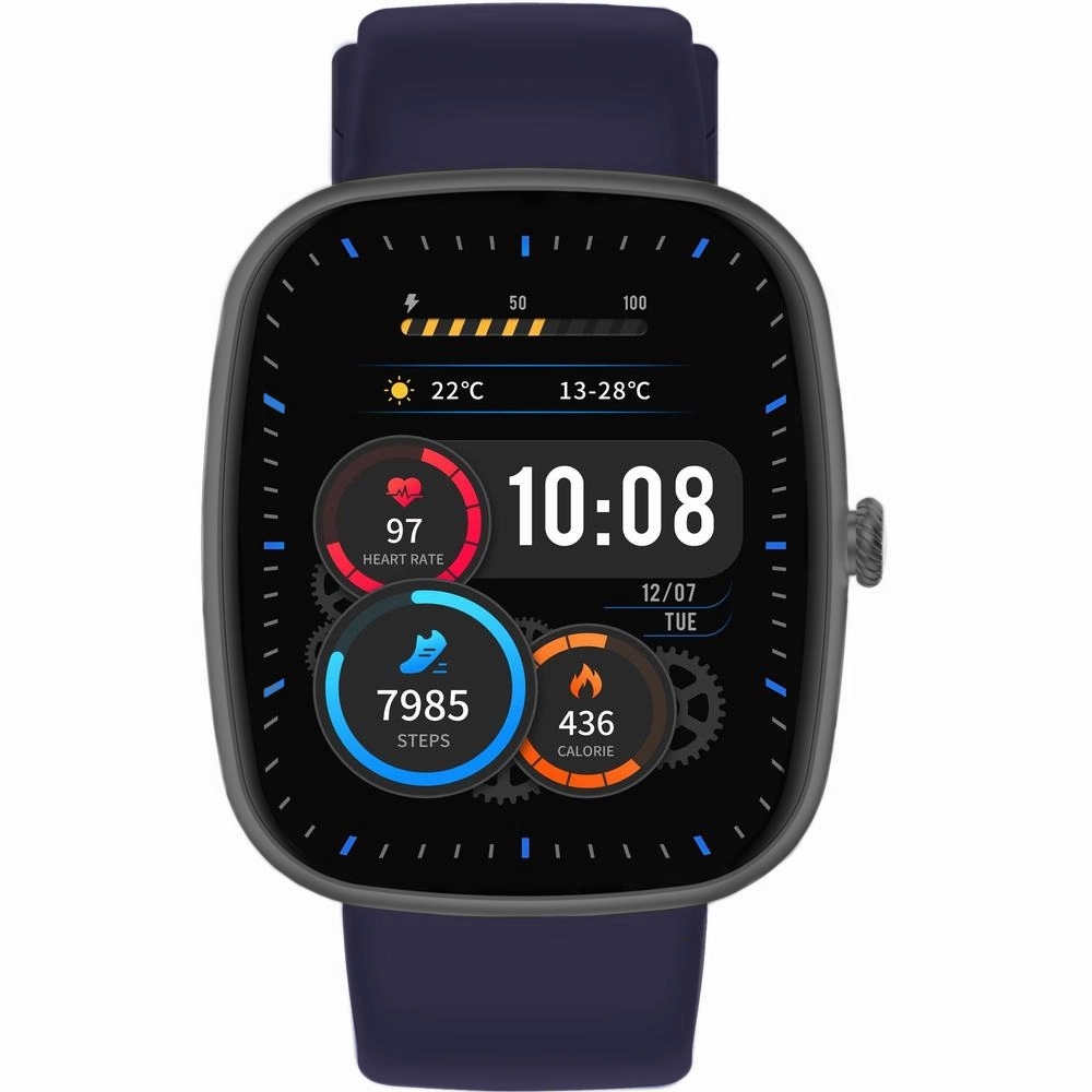 Smartwatch Gravity Czarny 2 Paski GT18-9 - obrazek 3