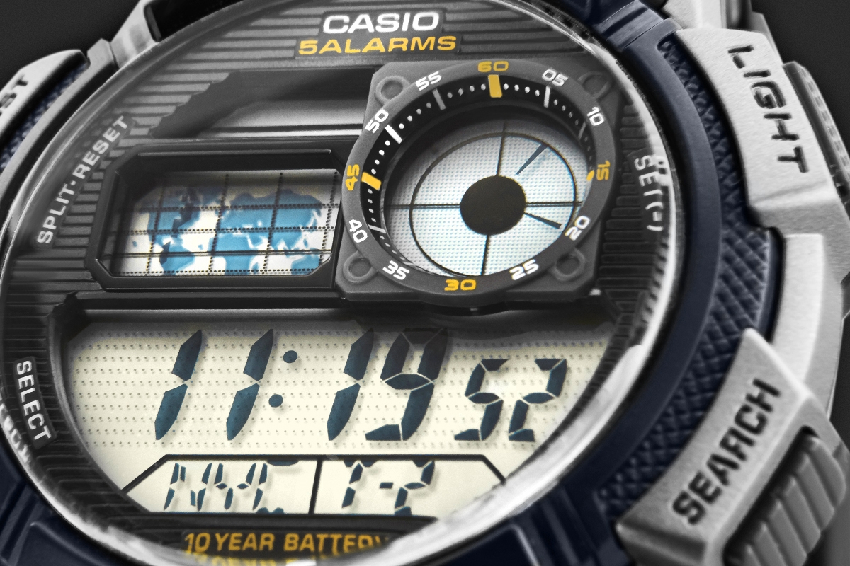 Zegarek Męski CASIO AE-1000W-2AVDF + BOX - obrazek 5