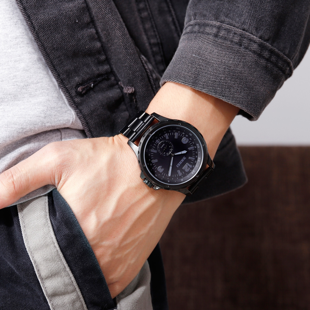 Zegarek Męski Skmei 1513BK + BOX - obrazek 4