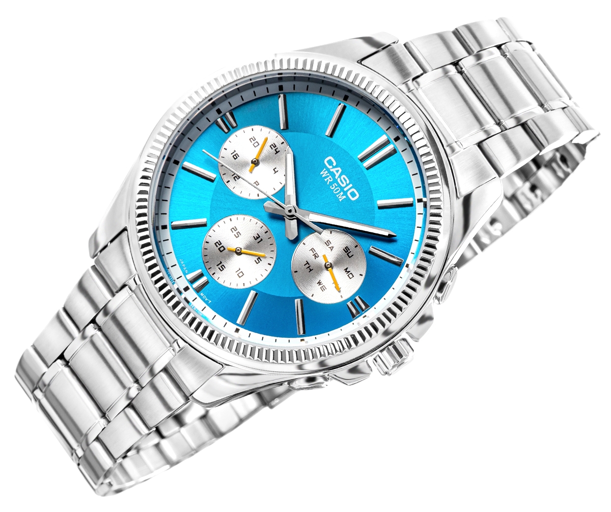 Zegarek Męski CASIO MTP-1375D-2A2VDF + BOX - obrazek 2