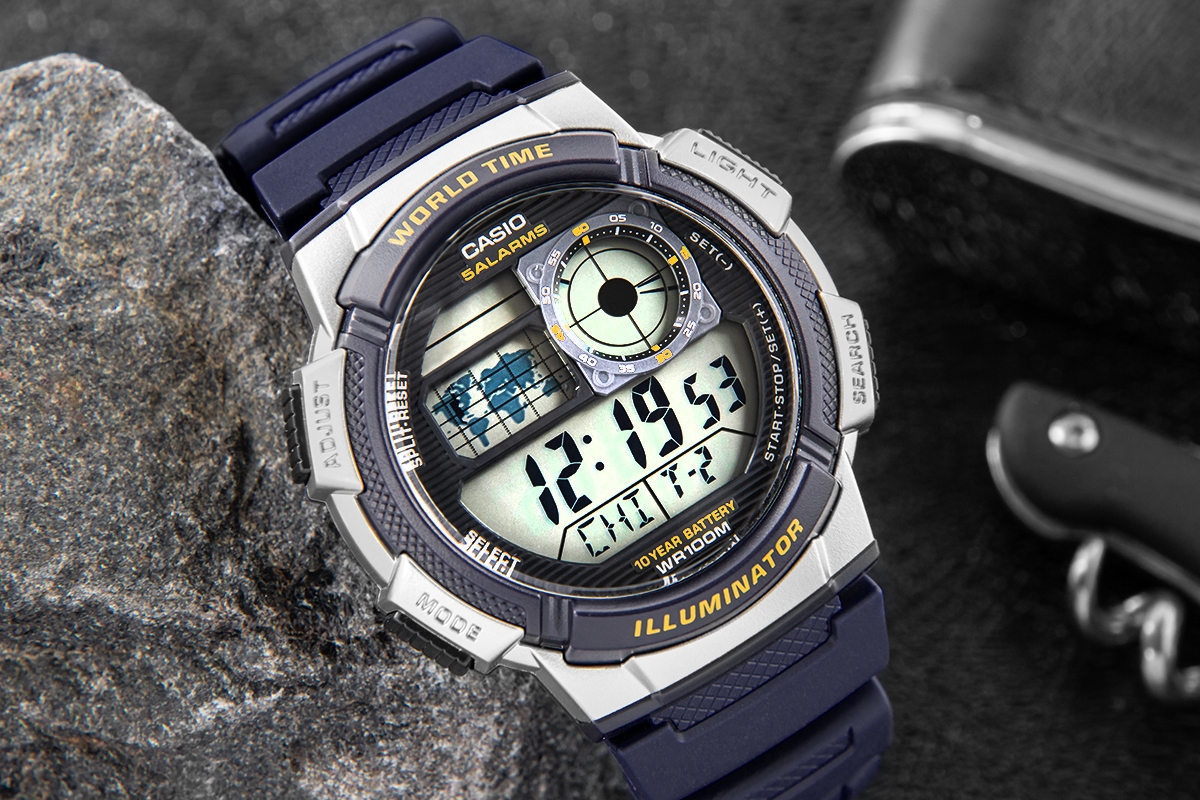 Zegarek Męski CASIO AE-1000W-2AVDF + BOX - obrazek 6