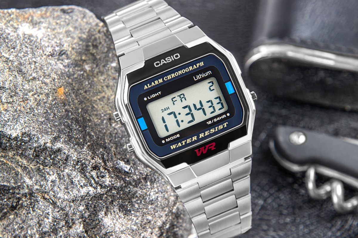 Zegarek CASIO A163WA-1QES Unisex + BOX - obrazek 5