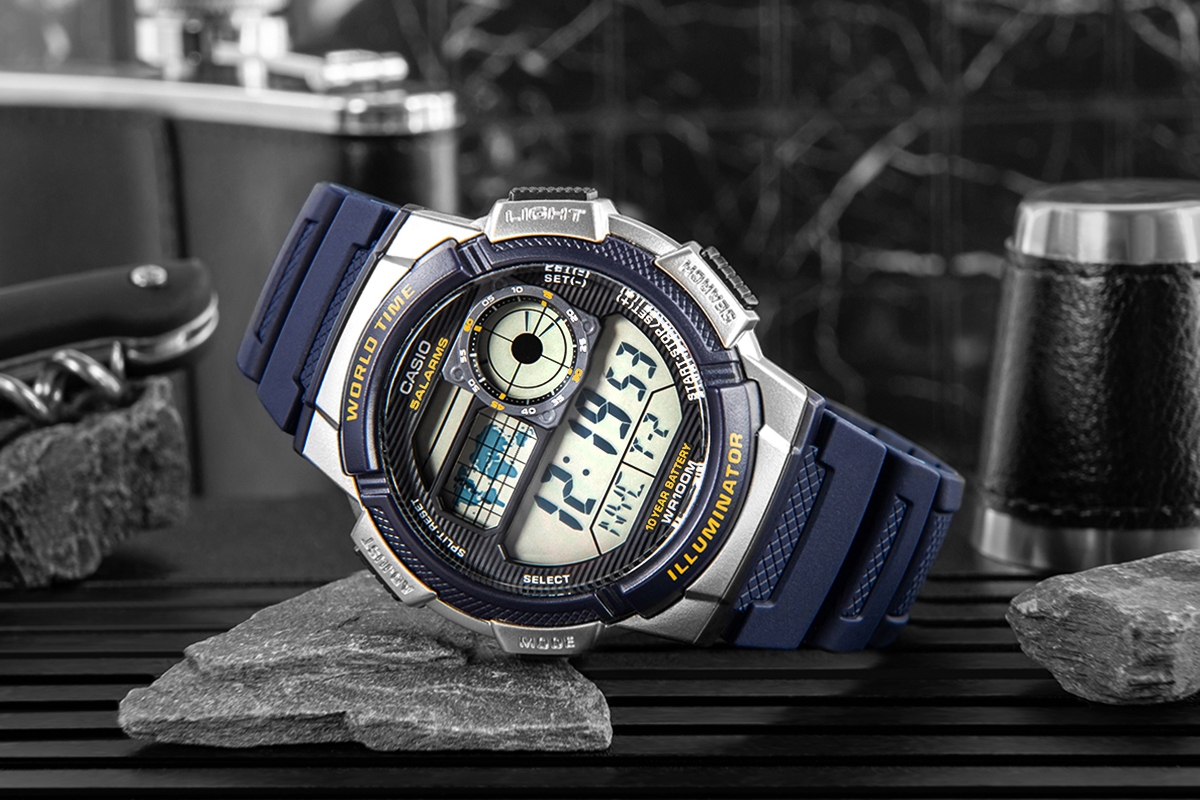 Zegarek Męski CASIO AE-1000W-2AVDF + BOX - obrazek 7