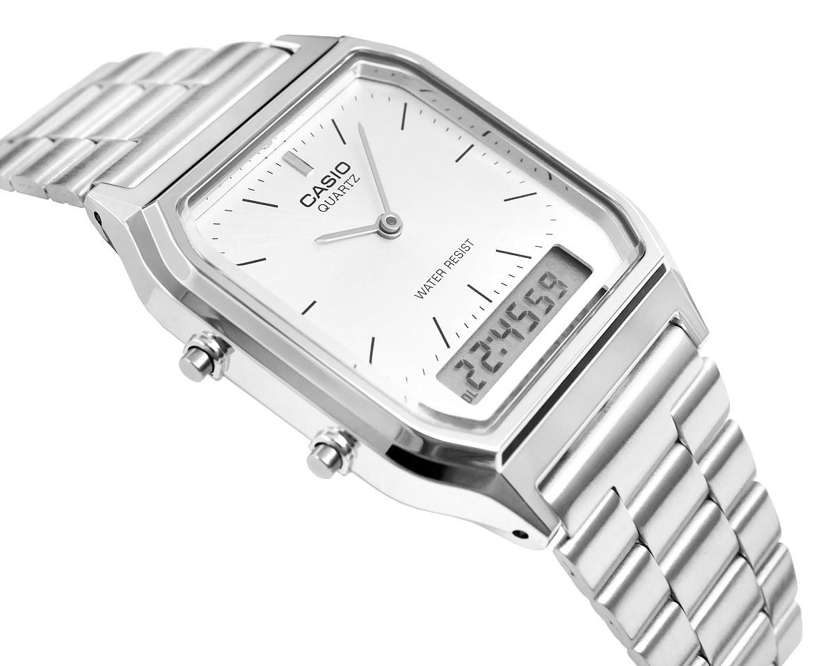 Zegarek Damski Casio Vintage AQ-230A-7AMQYES + BOX - obrazek 2