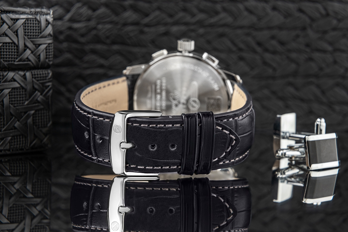 Zegarek Męski ZEPPELIN 100 Yahre Chronograph 8670-3 + BOX - obrazek 6