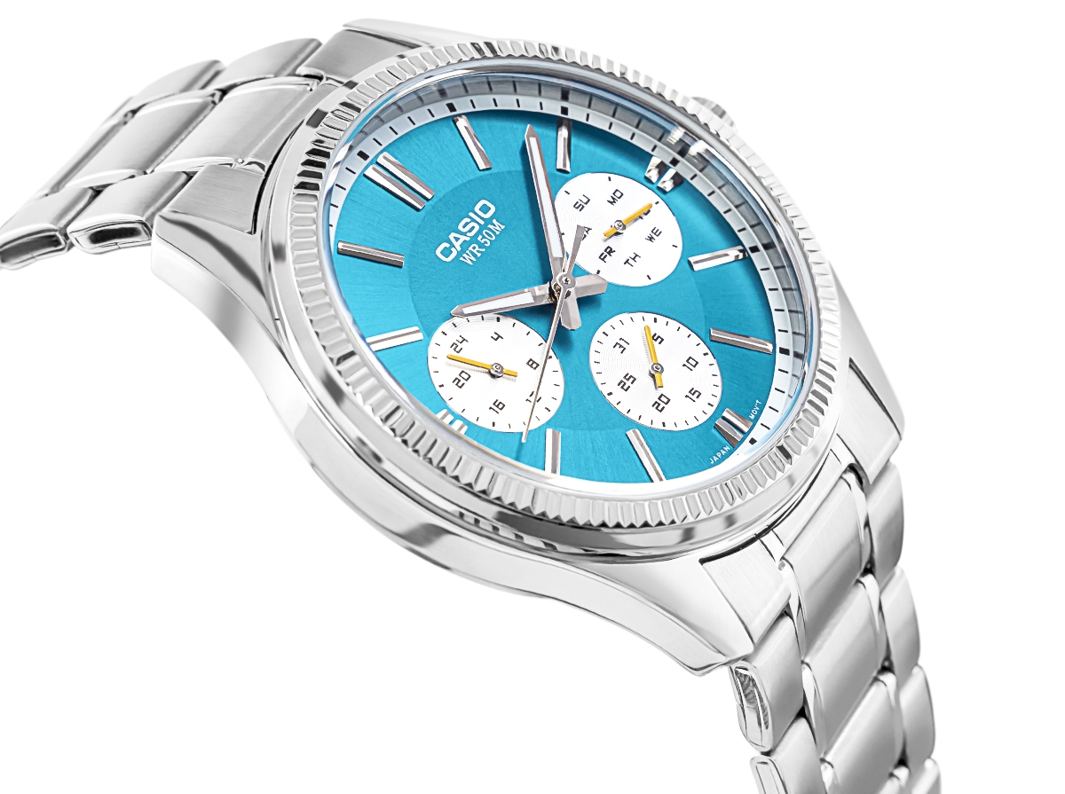 Zegarek Męski CASIO MTP-1375D-2A2VDF + BOX - obrazek 3