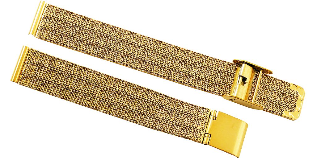 Bransoleta Fashion Mesh Złota IPG 14 mm FA14G - obrazek 4
