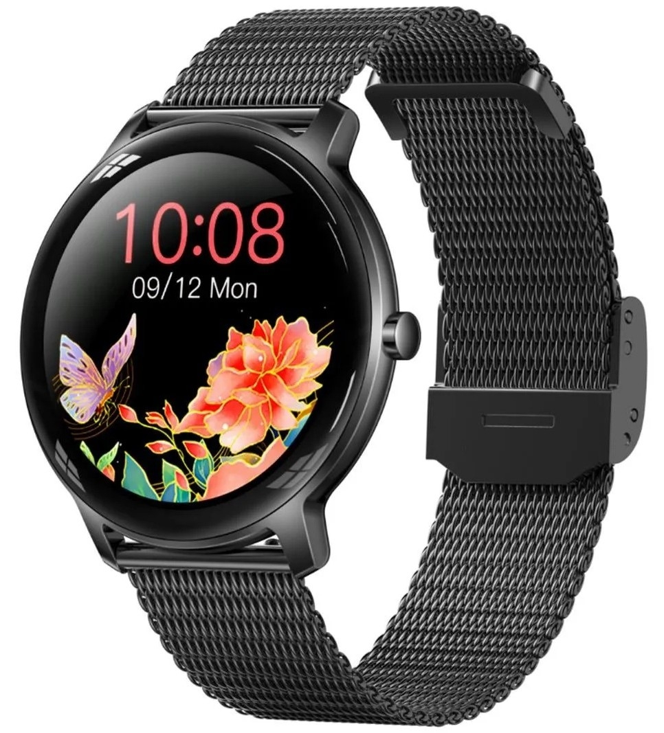 Smartwatch Damski RUBICON RNBE66 Black SMARUB124 - obrazek 2
