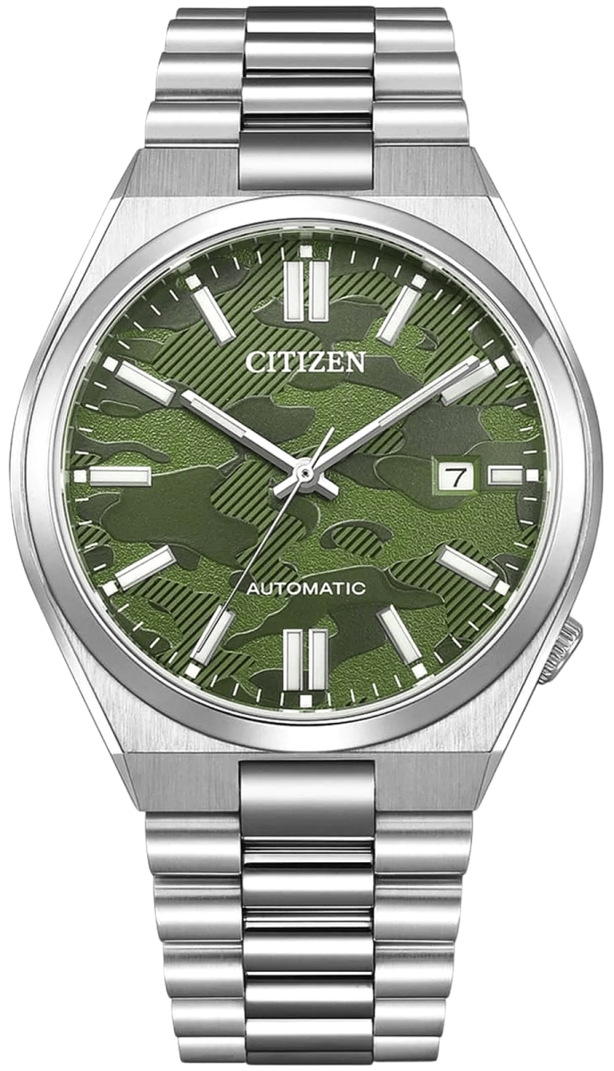Zegarek Męski CITIZEN Tsuyosa Sapphire Mechanical NJ0159-86X + BOX