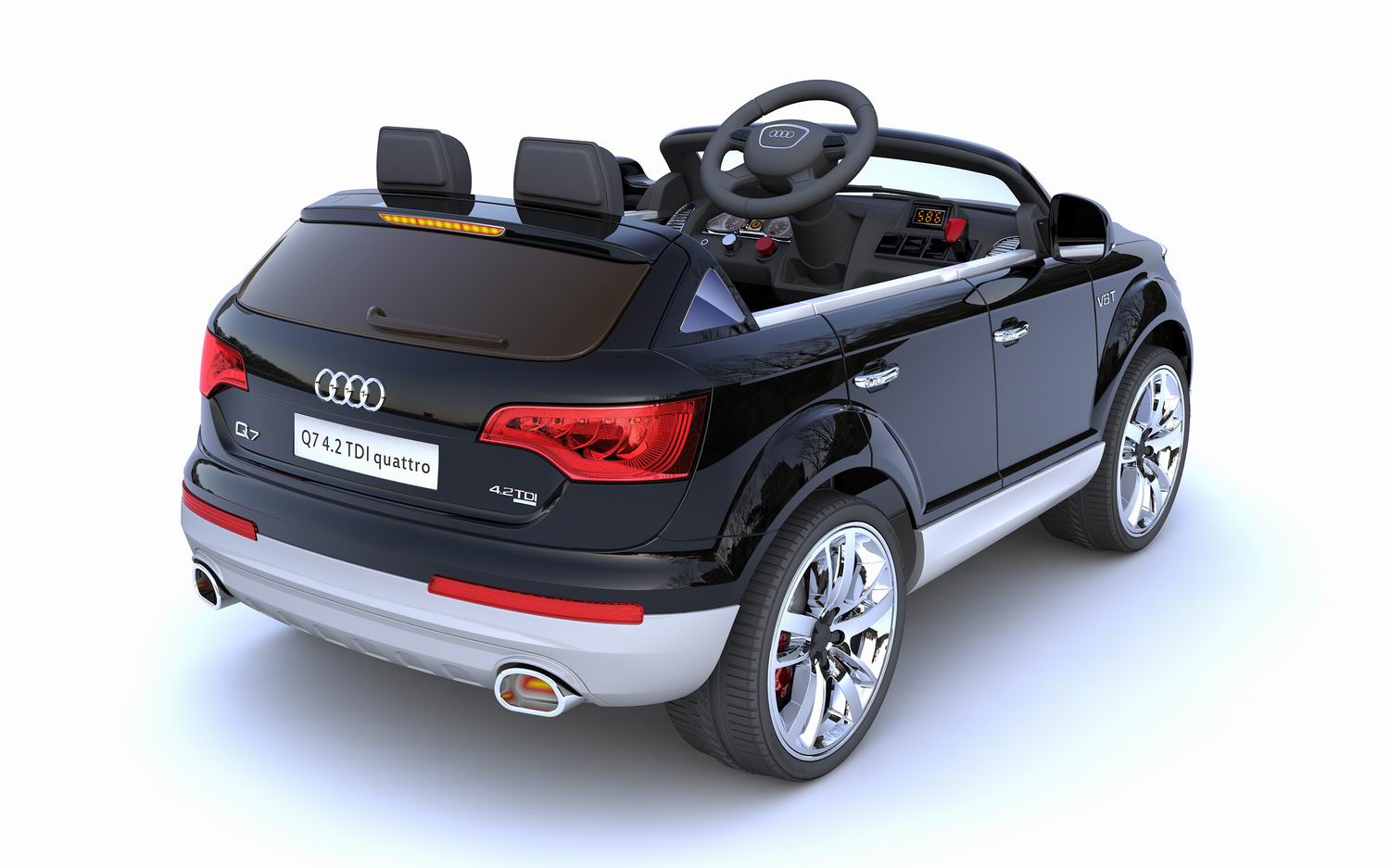 ORYGINALNE AUDI Q7 DWA SILNIKI, AMORTYZATORY PILOT, LICENCJA, 3 PRĘDKOŚCI - obrazek 9