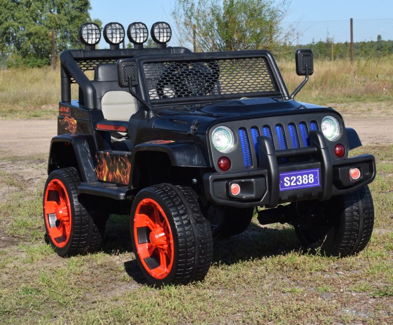 MEGA JEEP SUNSHINE, NAPĘD 4X4, 2X12V, WOLNY START/ MIĘKKIE KOŁA, BLUETOOTH, RADIO EXCLUSIVE/2388 - obrazek 11