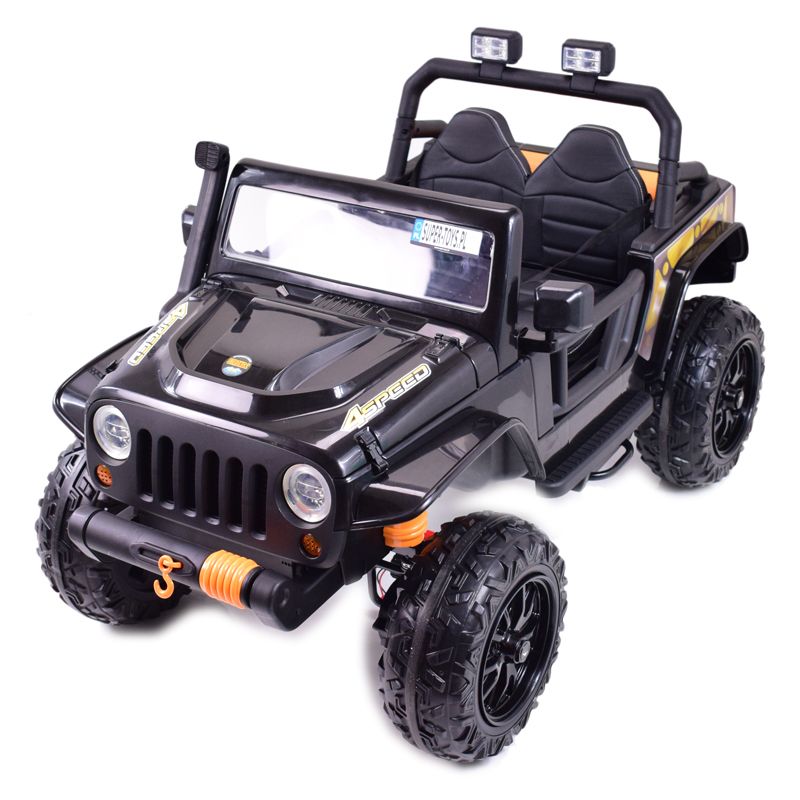 MEGA JEEP 4 SPEED DLA DZIECKA I DLA RODZICA 4x4, DO 100 kg - STEROWANIE TELEFONEM, WALIZKA - HIT/XB1118 - obrazek 3