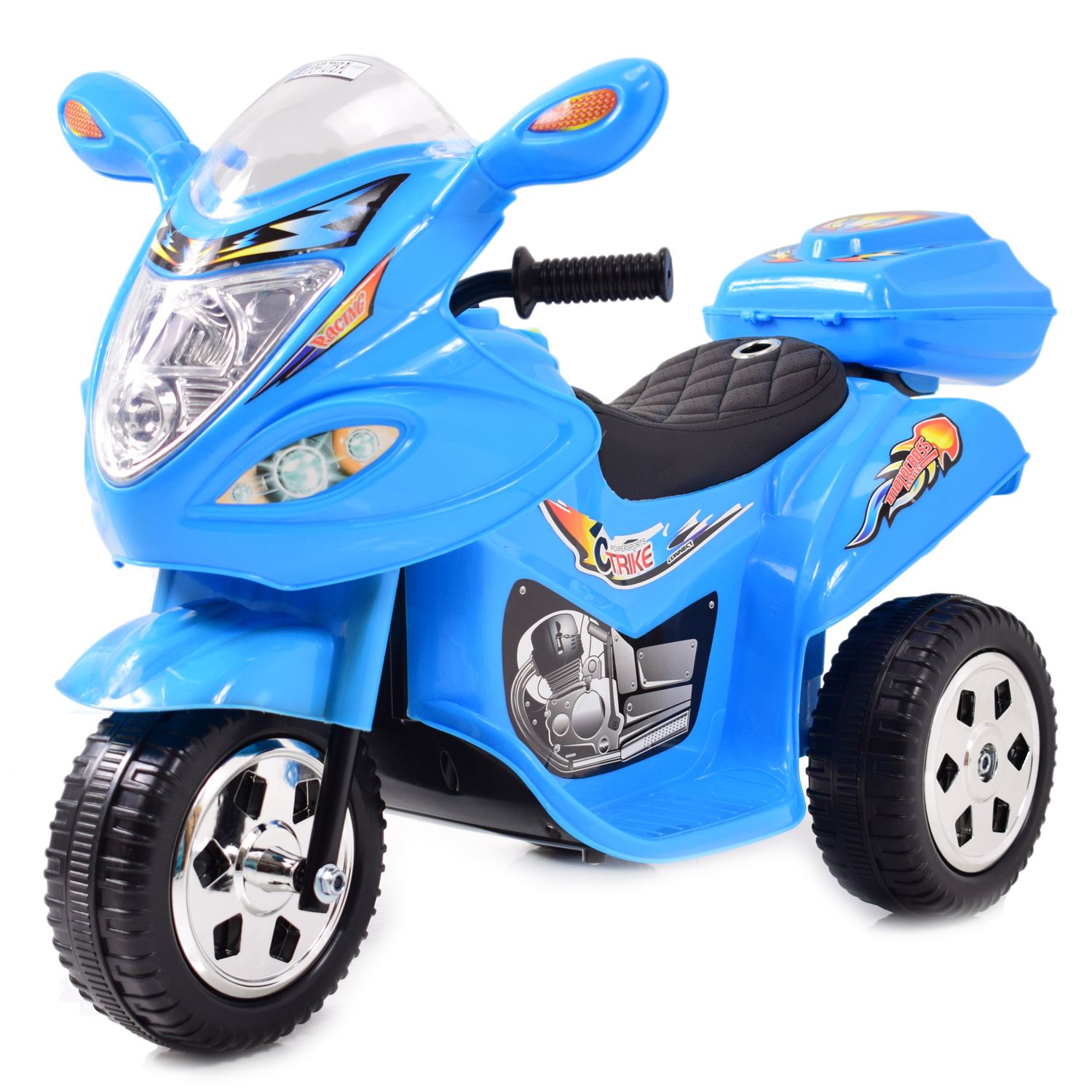 Motorek dla maluszka, dźwięki, światła, miękkie siedzenie/LL1188 - obrazek 9