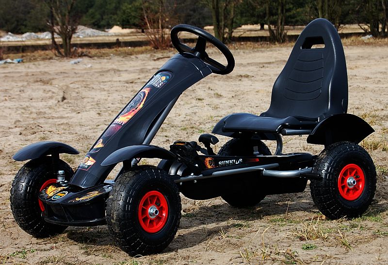 WIELKI GOKART NA PEDAŁY FORMUŁA, POMP KOŁA/F-618 - obrazek 19