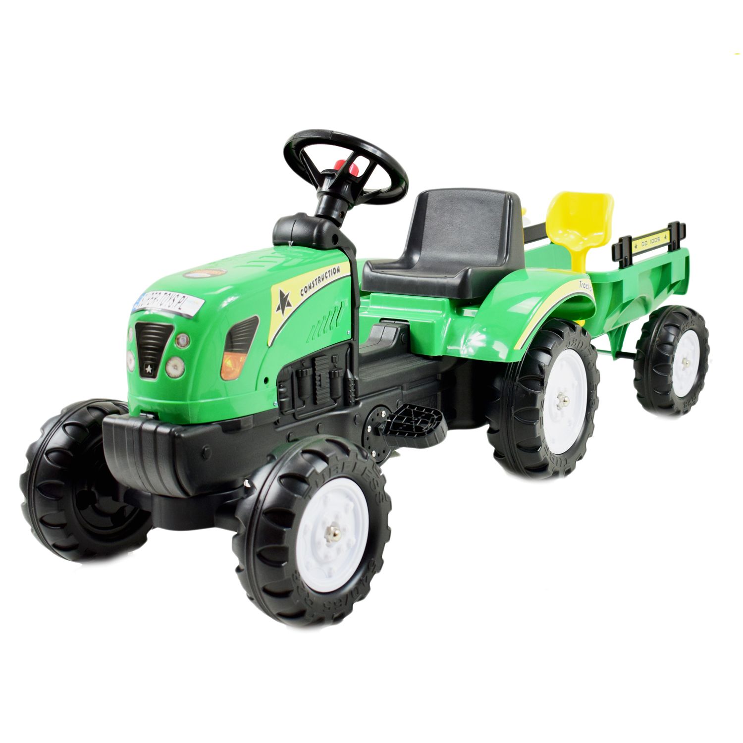 TRAKTOR NA PEDAŁY Z PRZYCZEPĄ I AKCESORIAMI/TR3001 - obrazek 9